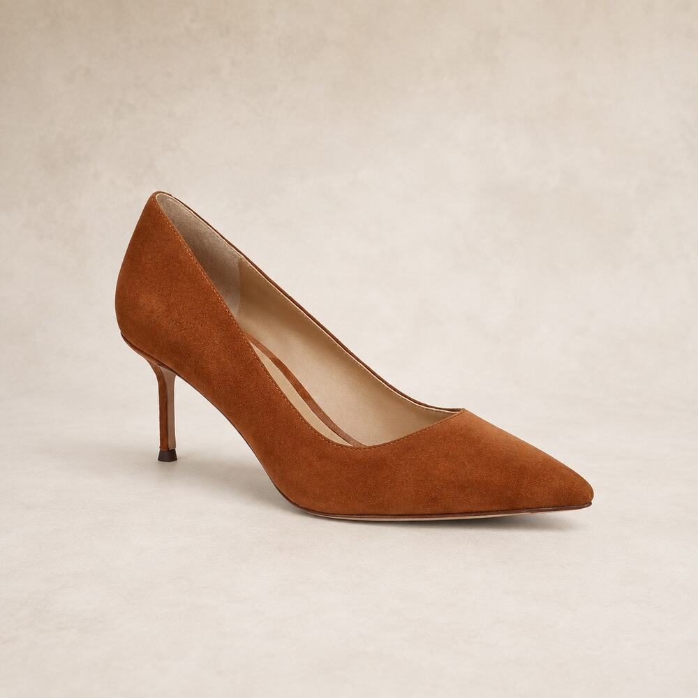 Veronica Beard Hazelwood Suede Rita Heels - New without box